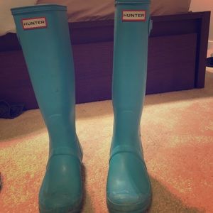 Tall Hunter Rain Boots, Womens Size 7